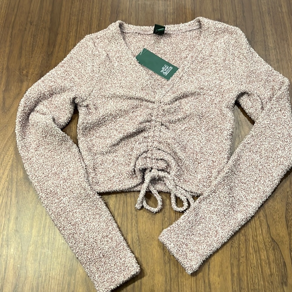 Wild Fable Cropped Sweater